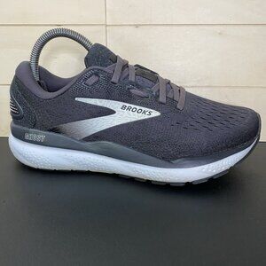 Brooks Ghost 16 Charcoal Grey Black Women's Size 7.5 Running Shoes D Wide